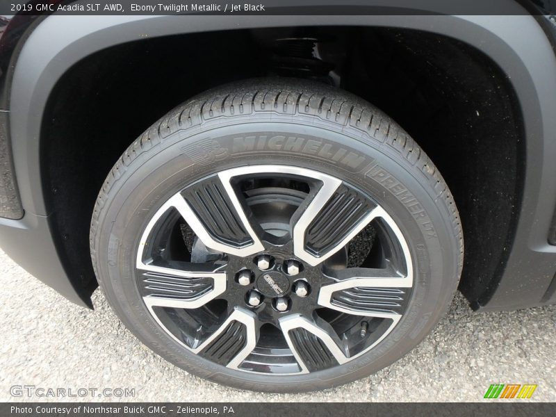 Ebony Twilight Metallic / Jet Black 2019 GMC Acadia SLT AWD