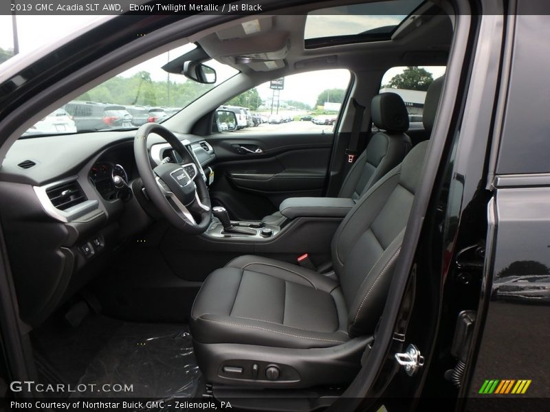 Ebony Twilight Metallic / Jet Black 2019 GMC Acadia SLT AWD