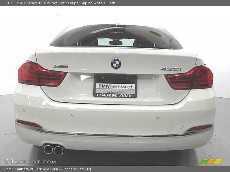 Alpine White / Black 2019 BMW 4 Series 430i xDrive Gran Coupe