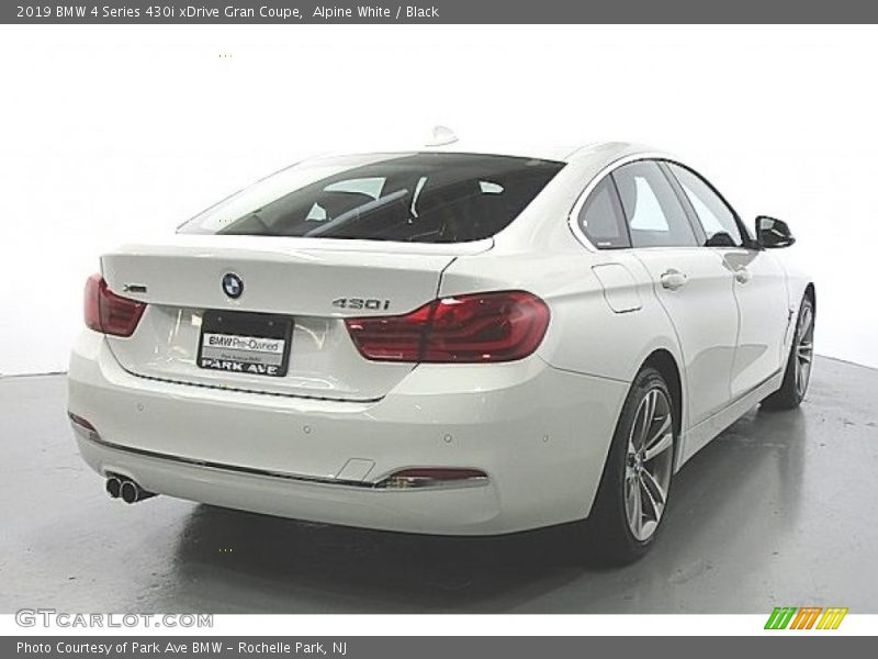 Alpine White / Black 2019 BMW 4 Series 430i xDrive Gran Coupe