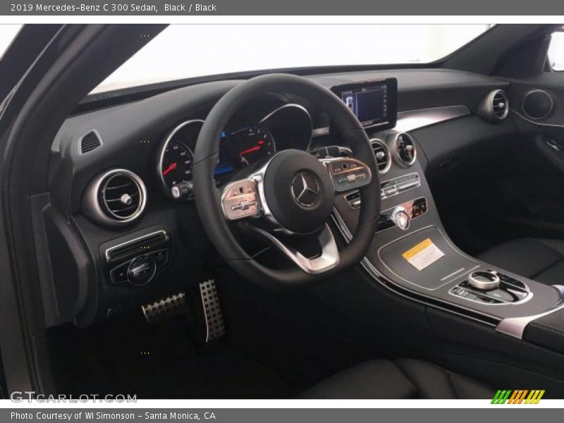 Black / Black 2019 Mercedes-Benz C 300 Sedan