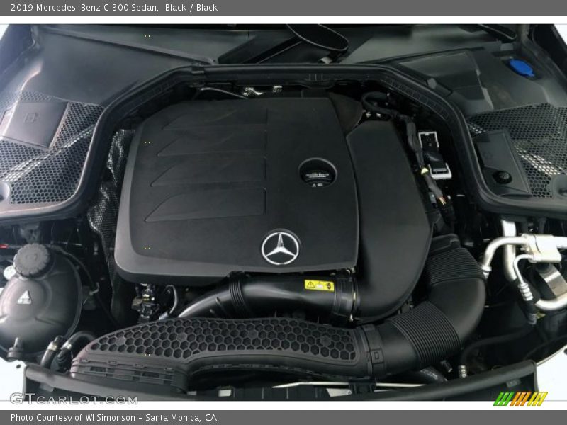 Black / Black 2019 Mercedes-Benz C 300 Sedan