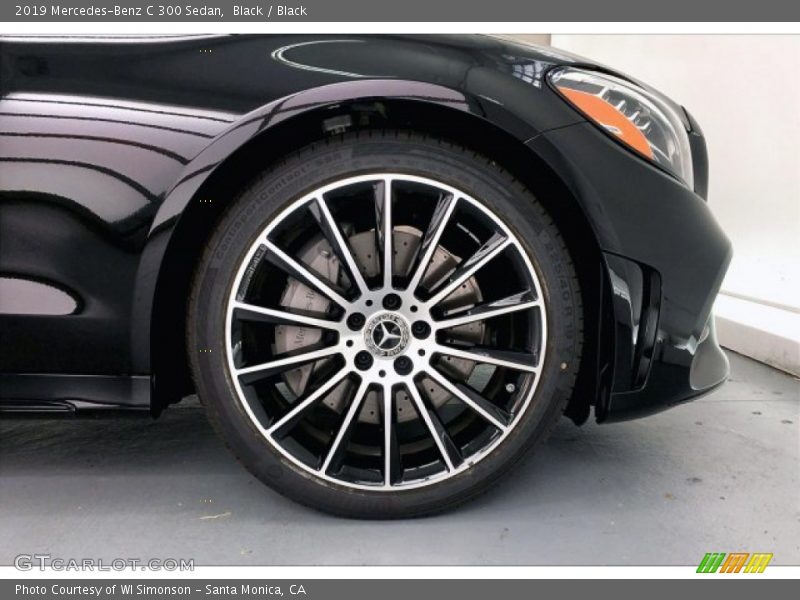 Black / Black 2019 Mercedes-Benz C 300 Sedan