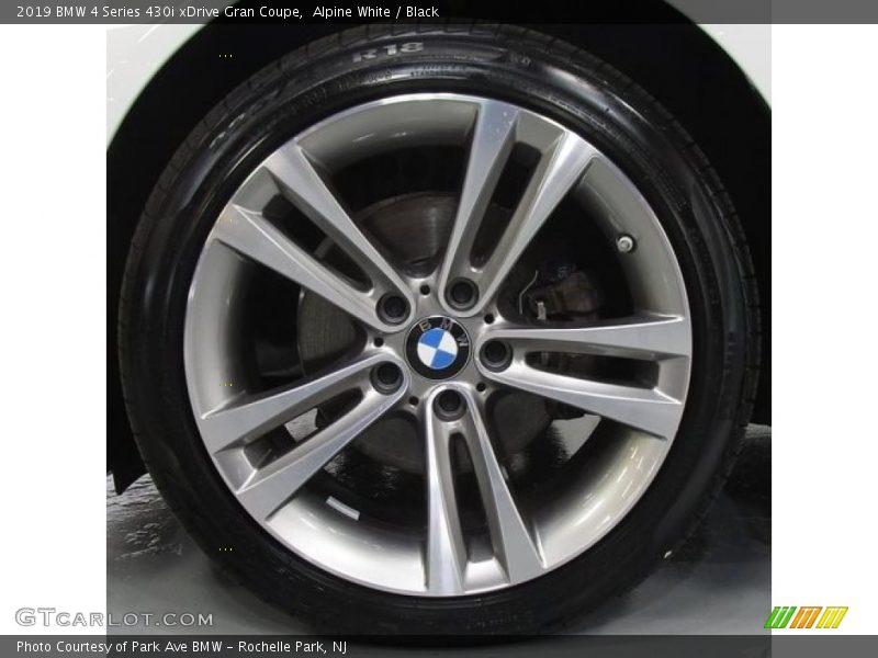 Alpine White / Black 2019 BMW 4 Series 430i xDrive Gran Coupe
