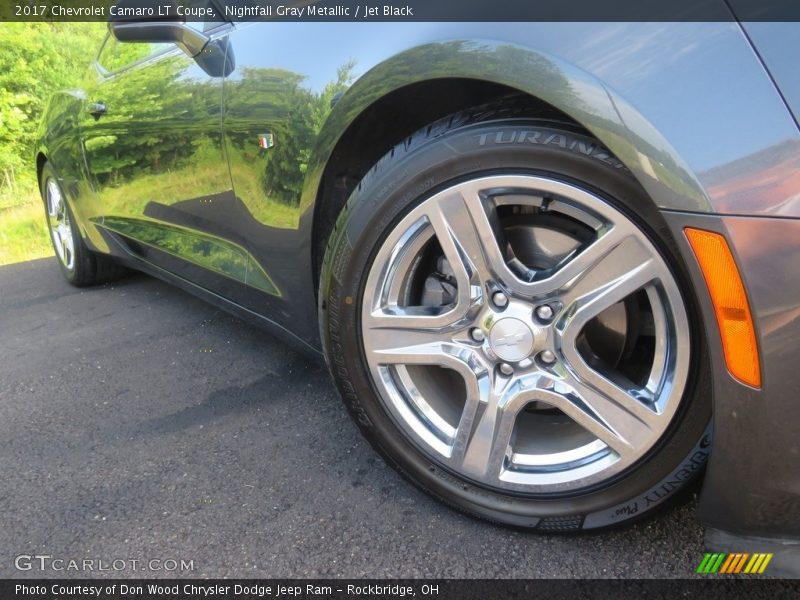 Nightfall Gray Metallic / Jet Black 2017 Chevrolet Camaro LT Coupe
