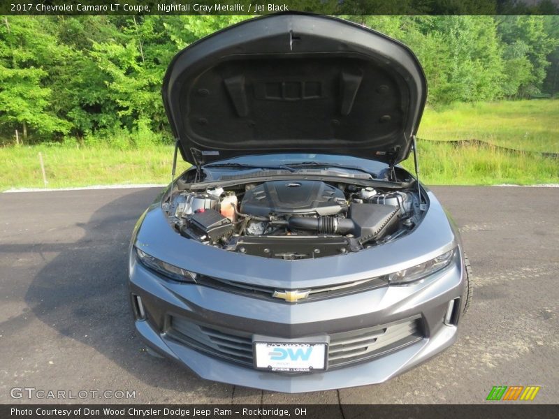 Nightfall Gray Metallic / Jet Black 2017 Chevrolet Camaro LT Coupe