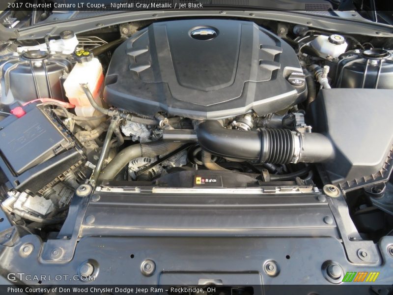 Nightfall Gray Metallic / Jet Black 2017 Chevrolet Camaro LT Coupe