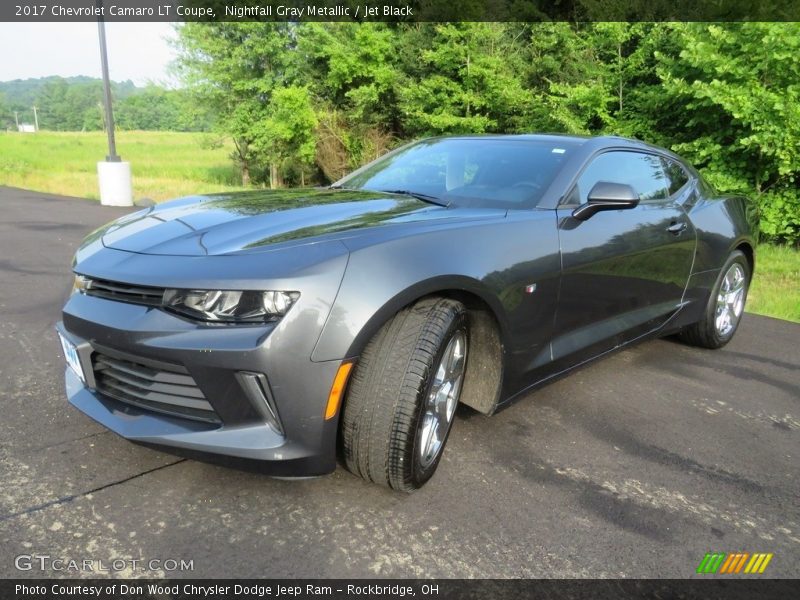 Nightfall Gray Metallic / Jet Black 2017 Chevrolet Camaro LT Coupe