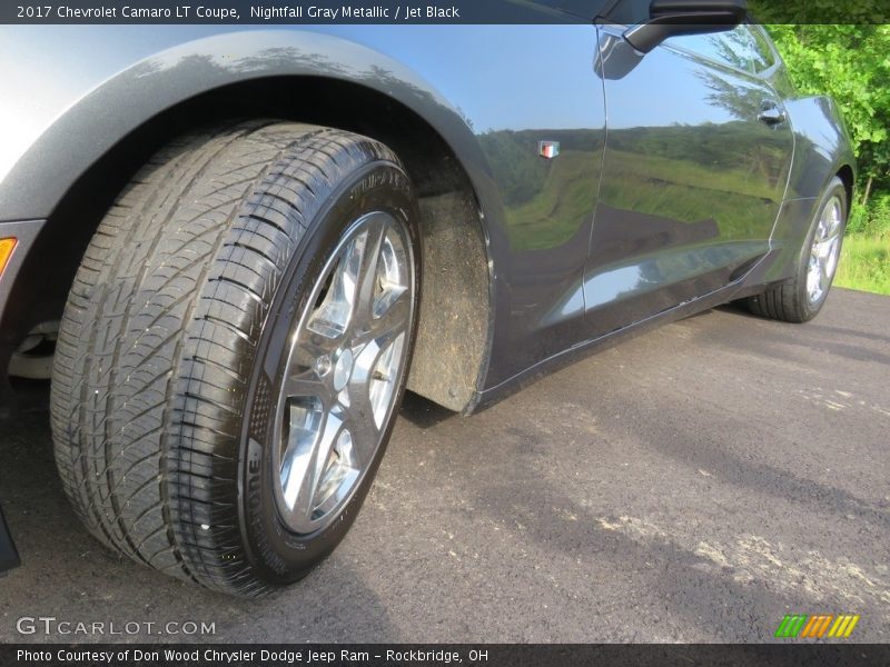 Nightfall Gray Metallic / Jet Black 2017 Chevrolet Camaro LT Coupe