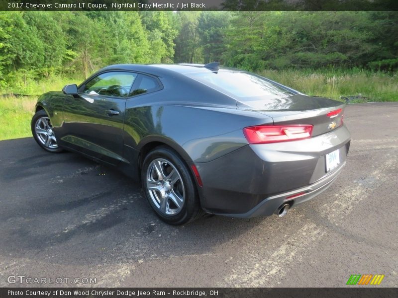 Nightfall Gray Metallic / Jet Black 2017 Chevrolet Camaro LT Coupe