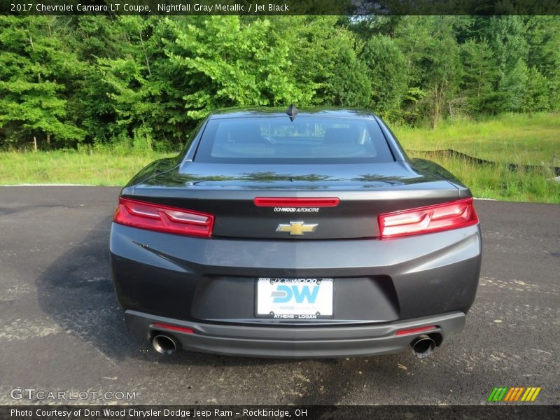 Nightfall Gray Metallic / Jet Black 2017 Chevrolet Camaro LT Coupe