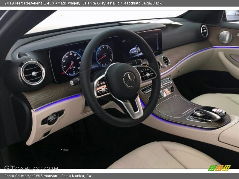 Selenite Grey Metallic / Macchiato Beige/Black 2019 Mercedes-Benz E 450 4Matic Wagon