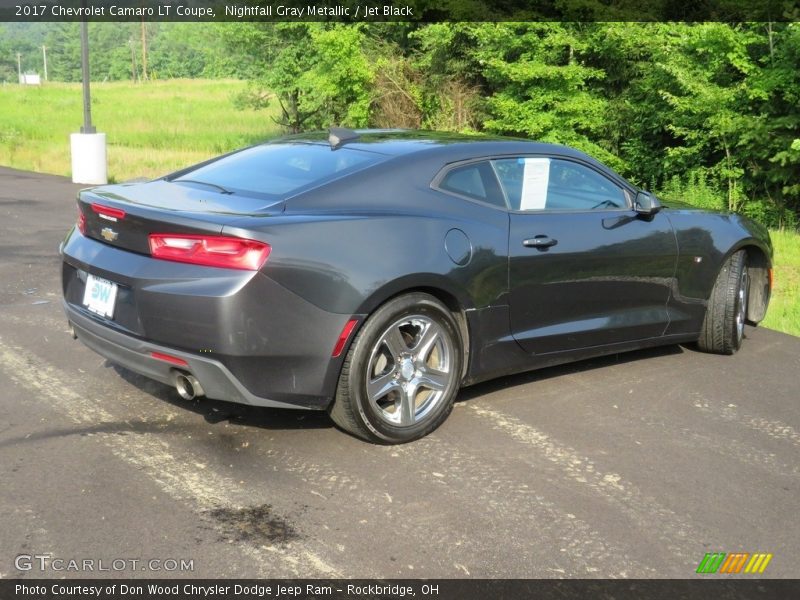 Nightfall Gray Metallic / Jet Black 2017 Chevrolet Camaro LT Coupe