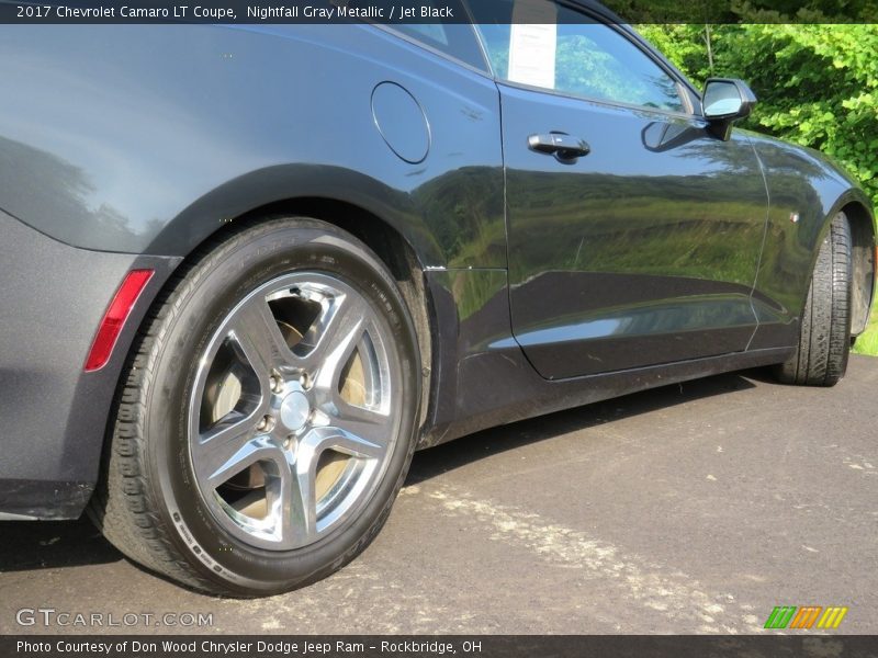 Nightfall Gray Metallic / Jet Black 2017 Chevrolet Camaro LT Coupe