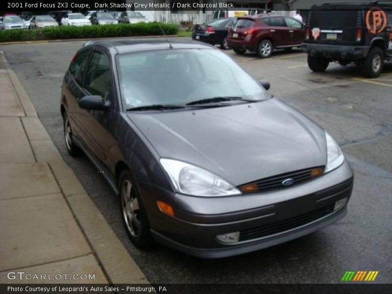 Dark Shadow Grey Metallic / Dark Charcoal Black 2001 Ford Focus ZX3 Coupe
