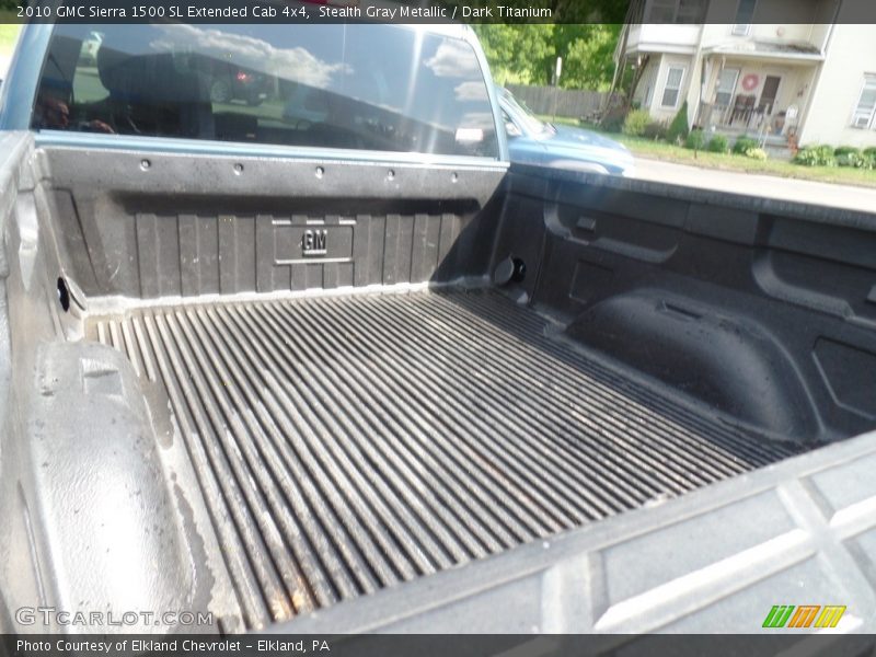 Stealth Gray Metallic / Dark Titanium 2010 GMC Sierra 1500 SL Extended Cab 4x4