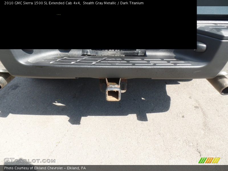 Stealth Gray Metallic / Dark Titanium 2010 GMC Sierra 1500 SL Extended Cab 4x4