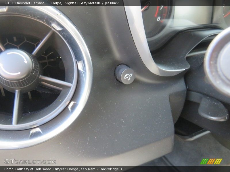 Nightfall Gray Metallic / Jet Black 2017 Chevrolet Camaro LT Coupe