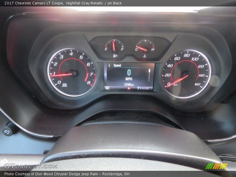 Nightfall Gray Metallic / Jet Black 2017 Chevrolet Camaro LT Coupe