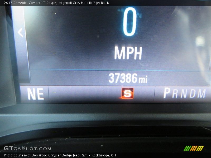 Nightfall Gray Metallic / Jet Black 2017 Chevrolet Camaro LT Coupe