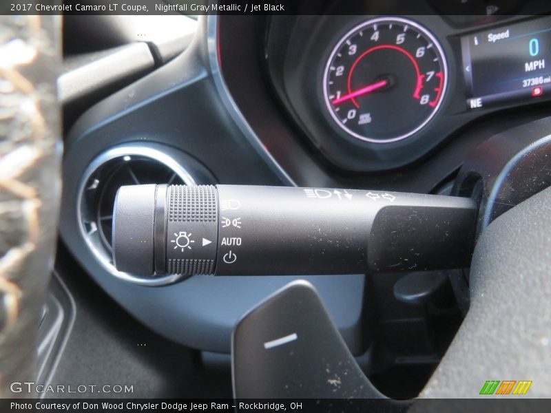 Nightfall Gray Metallic / Jet Black 2017 Chevrolet Camaro LT Coupe
