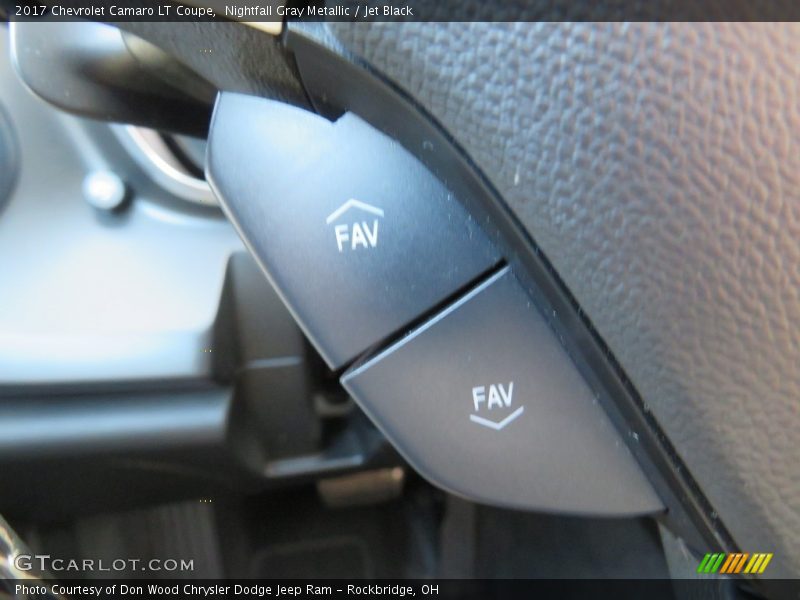 Nightfall Gray Metallic / Jet Black 2017 Chevrolet Camaro LT Coupe