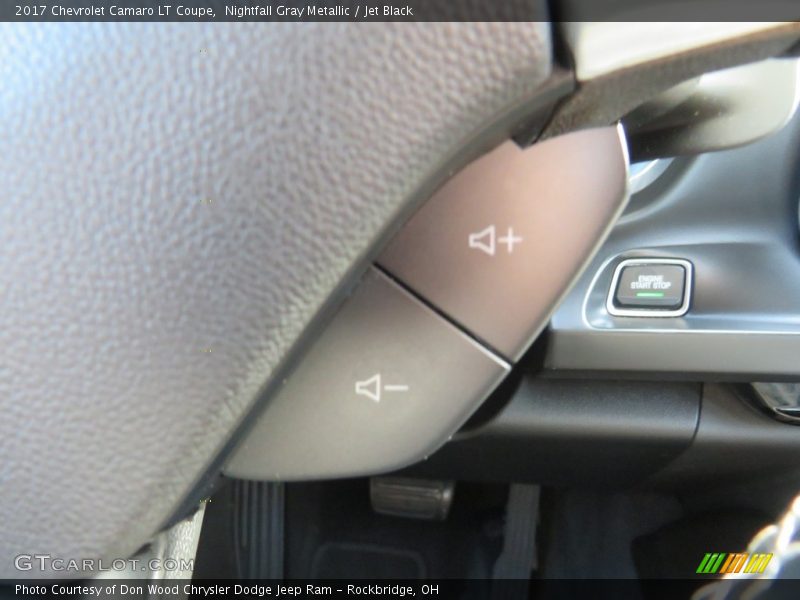 Nightfall Gray Metallic / Jet Black 2017 Chevrolet Camaro LT Coupe
