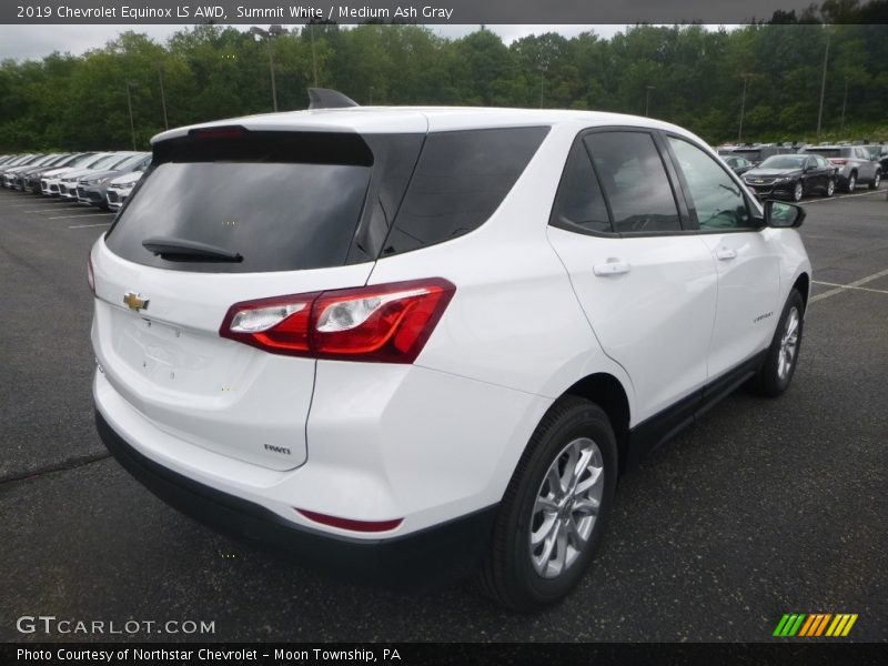 Summit White / Medium Ash Gray 2019 Chevrolet Equinox LS AWD