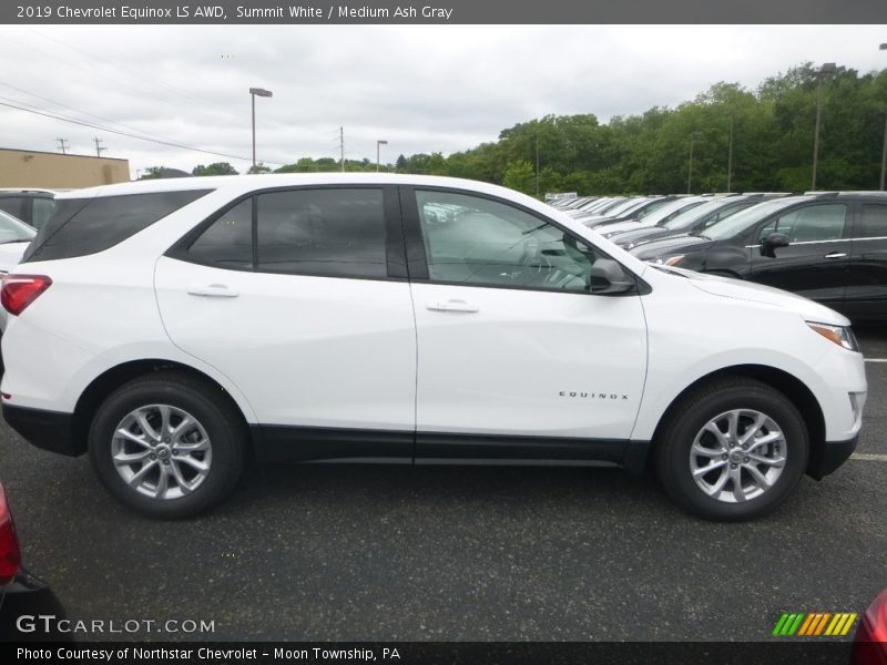 Summit White / Medium Ash Gray 2019 Chevrolet Equinox LS AWD