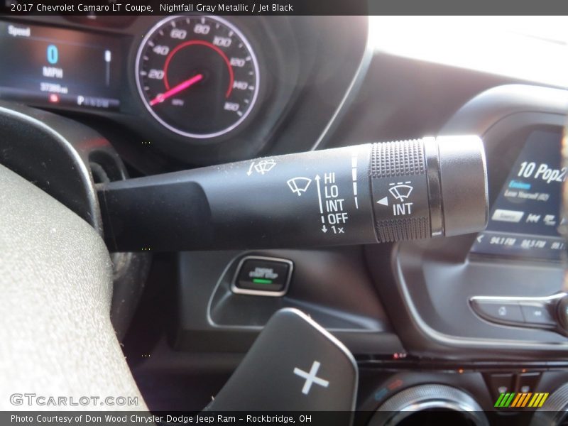 Nightfall Gray Metallic / Jet Black 2017 Chevrolet Camaro LT Coupe
