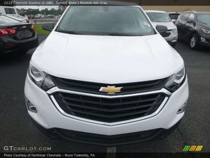 Summit White / Medium Ash Gray 2019 Chevrolet Equinox LS AWD