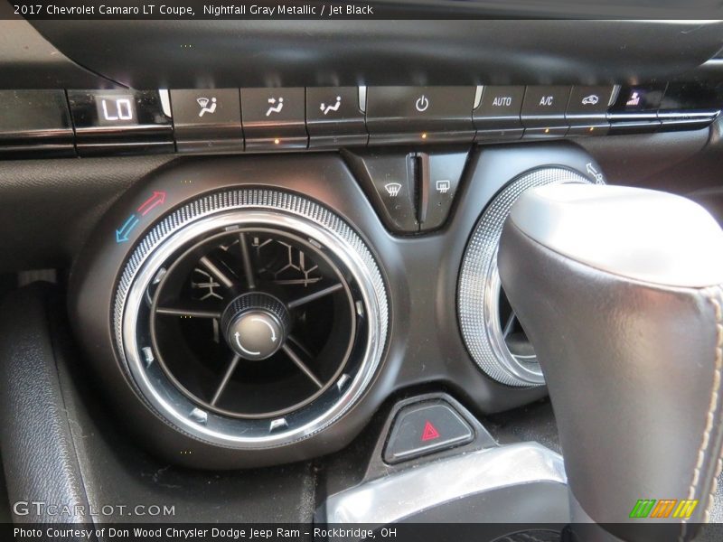 Nightfall Gray Metallic / Jet Black 2017 Chevrolet Camaro LT Coupe