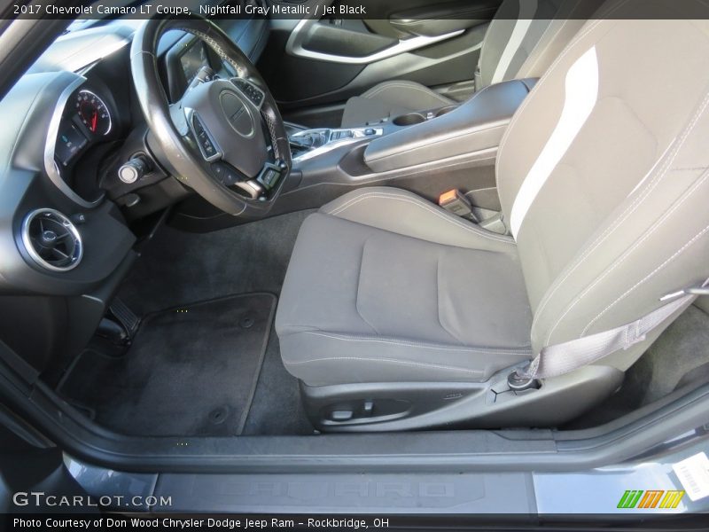 Nightfall Gray Metallic / Jet Black 2017 Chevrolet Camaro LT Coupe