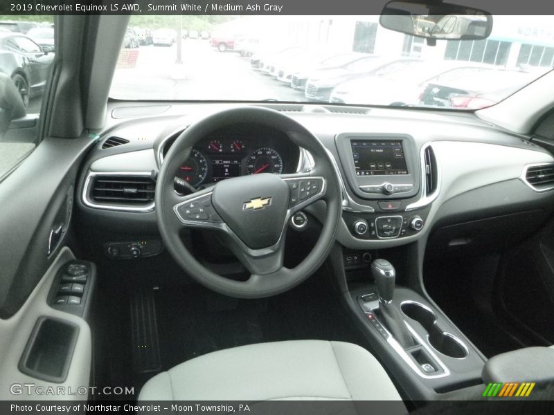 Summit White / Medium Ash Gray 2019 Chevrolet Equinox LS AWD