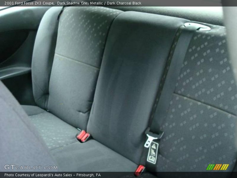 Dark Shadow Grey Metallic / Dark Charcoal Black 2001 Ford Focus ZX3 Coupe