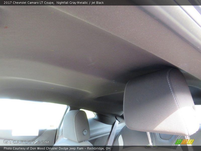 Nightfall Gray Metallic / Jet Black 2017 Chevrolet Camaro LT Coupe