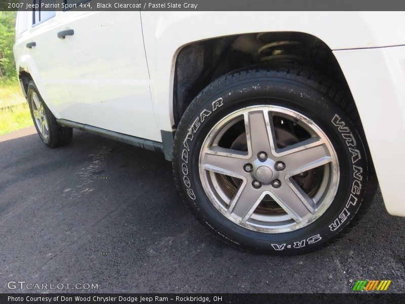 Black Clearcoat / Pastel Slate Gray 2007 Jeep Patriot Sport 4x4
