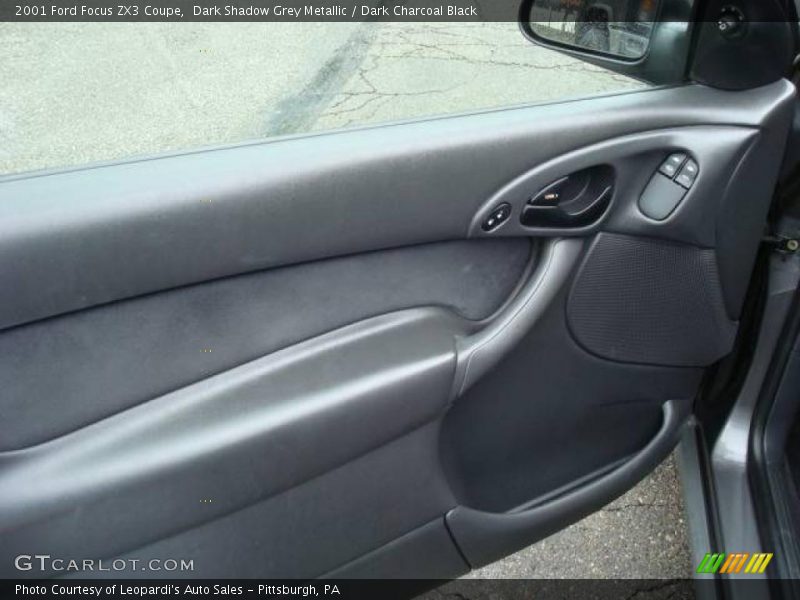 Dark Shadow Grey Metallic / Dark Charcoal Black 2001 Ford Focus ZX3 Coupe
