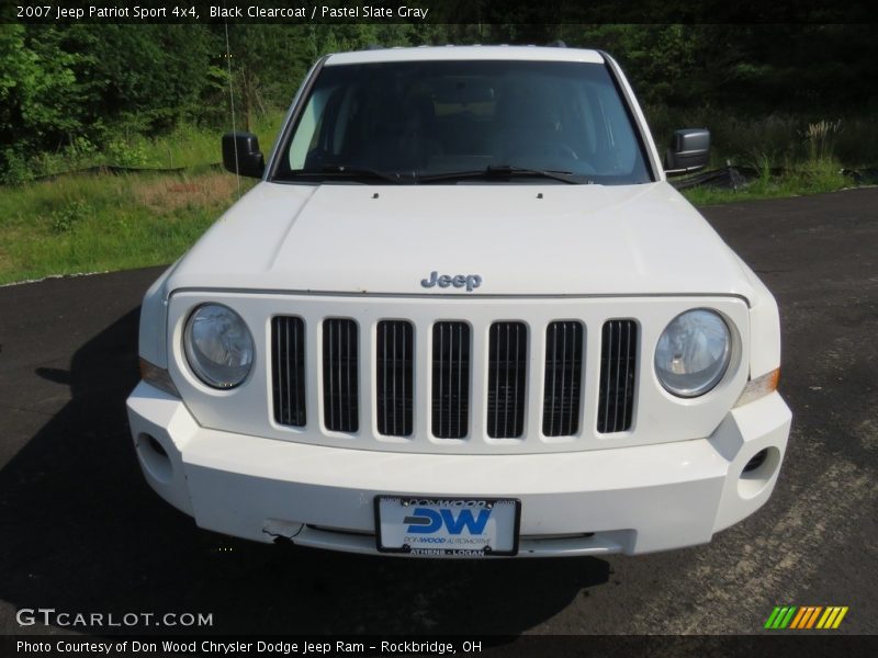Black Clearcoat / Pastel Slate Gray 2007 Jeep Patriot Sport 4x4