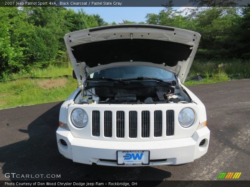 Black Clearcoat / Pastel Slate Gray 2007 Jeep Patriot Sport 4x4