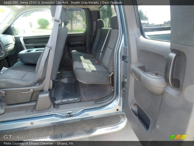 Stealth Gray Metallic / Dark Titanium 2010 GMC Sierra 1500 SL Extended Cab 4x4