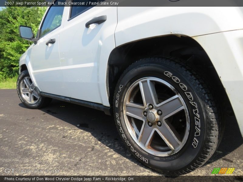 Black Clearcoat / Pastel Slate Gray 2007 Jeep Patriot Sport 4x4