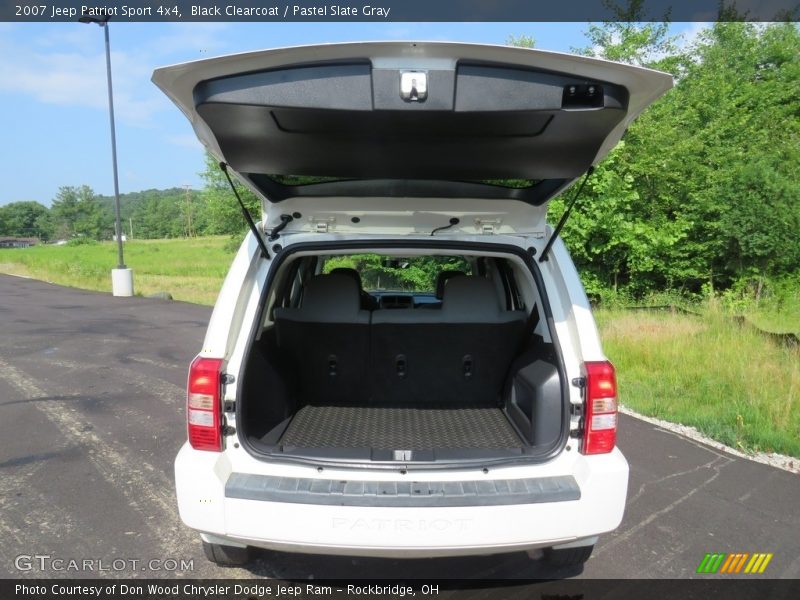 Black Clearcoat / Pastel Slate Gray 2007 Jeep Patriot Sport 4x4