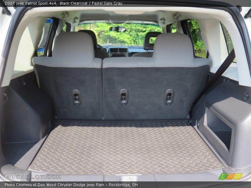 Black Clearcoat / Pastel Slate Gray 2007 Jeep Patriot Sport 4x4