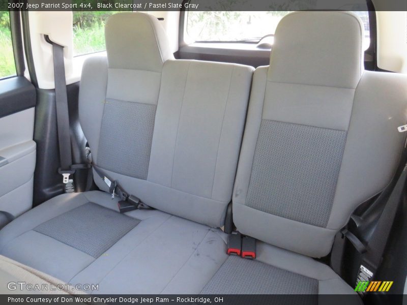 Black Clearcoat / Pastel Slate Gray 2007 Jeep Patriot Sport 4x4