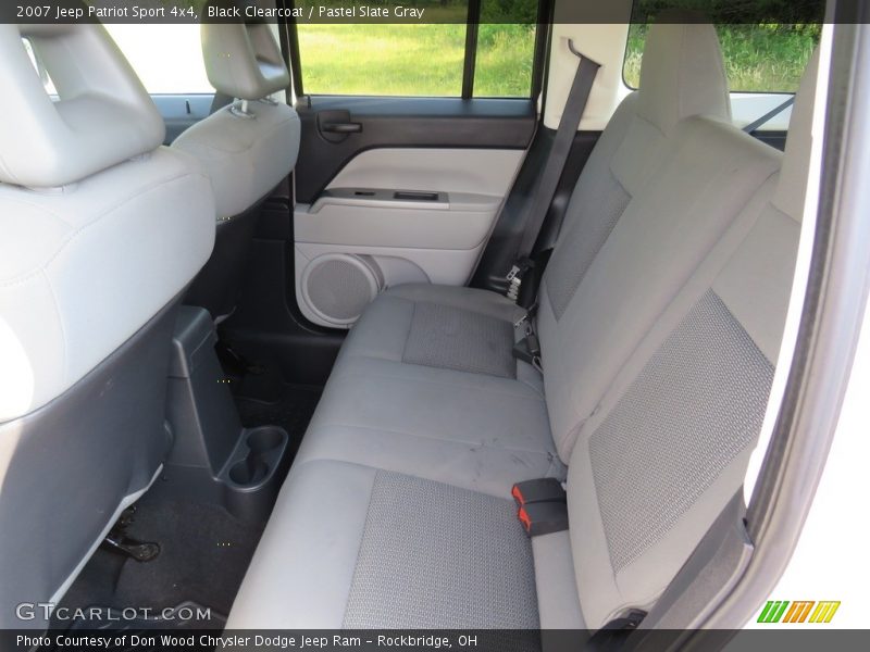 Black Clearcoat / Pastel Slate Gray 2007 Jeep Patriot Sport 4x4