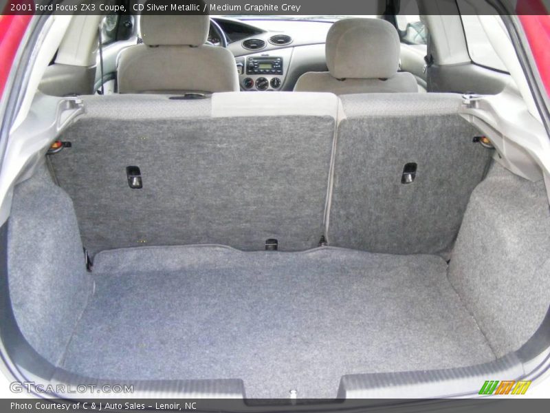 CD Silver Metallic / Medium Graphite Grey 2001 Ford Focus ZX3 Coupe