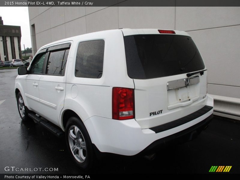 Taffeta White / Gray 2015 Honda Pilot EX-L 4WD