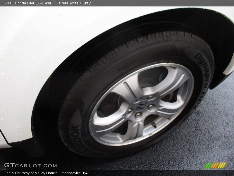 Taffeta White / Gray 2015 Honda Pilot EX-L 4WD