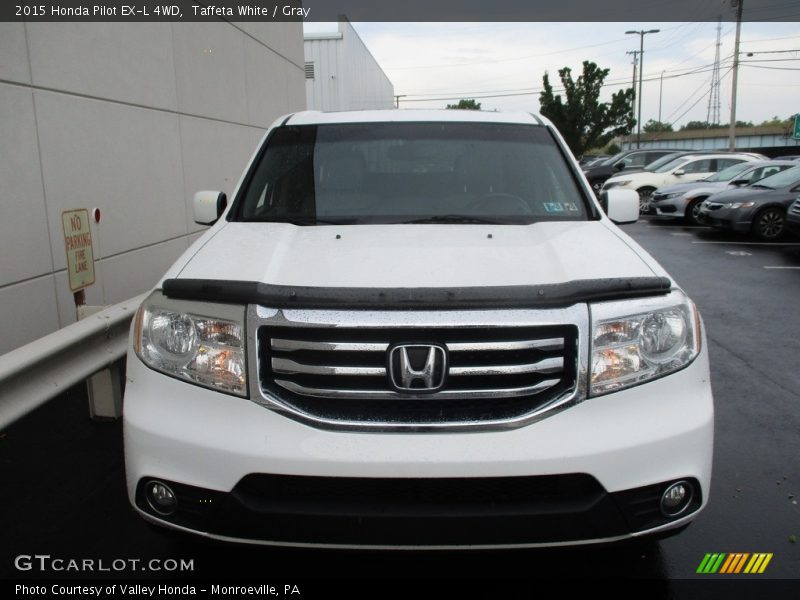 Taffeta White / Gray 2015 Honda Pilot EX-L 4WD